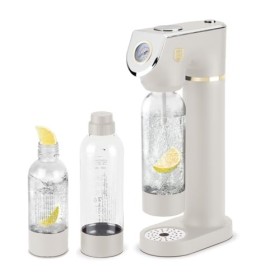 Berlinger Haus Sodabar Machine à gazéifier avec baromètre avec 2 bouteilles de 1 l et 0,5 l 