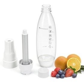 Appareil à gazéifier 1L,Siphon portable,Machine réutilisable pour boissons gazeuses,Appareil à gazéifier PET pour jus de frui