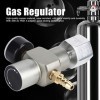 TOPINCN Régulateur de Gaz Jauge de Pression Sangle de Décompression Tr21.4 Régulateur Mini Adaptateur pour Régulateur de Gaz 