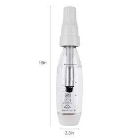 Kikier Machine à eau pétillante portable pour usage domestique, 1000 ml, PET, couleurs assorties