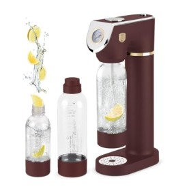 BERLINGER HAUS Machine à soda Sodaar + 2 bouteilles, collection Leonardo | Respectueux de lenvironnement et élégant