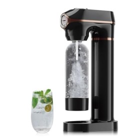 Machine à Soda, Machine à Eau Pétillante avec Manomètre, Machine à Diffuser du Soda pour Jus et Boissons Cocktails, Compatibl