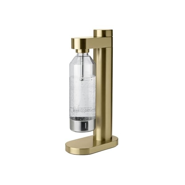 Stelton Brus, pour boissons gazeuses, Brushed Brass