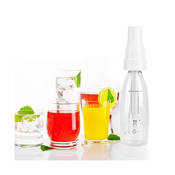 Topyond Machine Portative Deau Gazeuse Domestique, Saveurs De Fabricant De Boissons Gazeuses Faites Maison Et Eau Gazeuse En