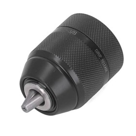Mandrin de Perçage 3/8-24UNF, Mandrin sans clé 3/8-24UNF, capacité de Serrage de 0,8 à 10 Mm, Mandrin de Perçage à Serrage Au