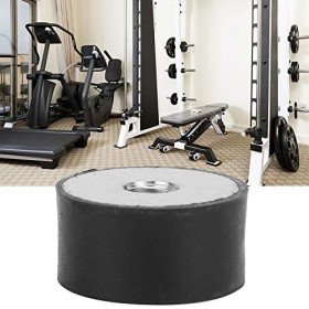 Caoutchouc à Filetage Femelle 4 Pièces, Support en Caoutchouc, Bloc Silencieux de Montage en Caoutchouc M6 Support M10 Amorti