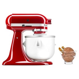 KitchenAid 5KICA0WH Machineà glace accessoire pour tous les mixeurs KitchenAid 