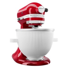 KitchenAid Accessoire Sorbetière - 5KSMICM - Machine à Glace pour Robot Pâtissier Kitchenaid