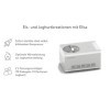 SPRINGLANE Sorbetière et yaourtière Elisa 2,0 L avec compresseur auto-refroidissant 180 W Argent, avec accessoires 