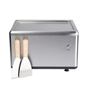 Ultratec sorbetière à rolls, prépare de délicieuses glaces pour des ice cream rolls en seulement 3 minutes fonctionnement par
