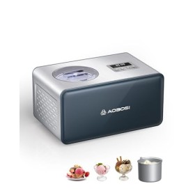 AAOBOSI Sorbetière 1,6L avec 4 modes,3 en 1,sans pré-congélation avec compresseur intégré,yaourt glacé,sorbetière domestique,