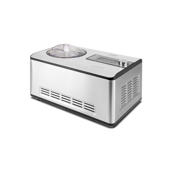 CASO Ice Creamer - sorbetière & yaourtière 2 en 1 avec technique à compresseur, pas de pré-réfrigération nécessaire, produit 