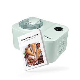 Improve Sorbetière avec compresseur professionnel auto-refroidissant, panier antiadhésif 1,2 l, minuterie réglable, écran LED