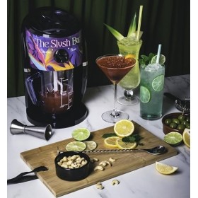 Fizz Creations The Slush Bar Cocktail Slushie Ice Shaver Machine à cocktail glacée avec réglages grossiers et fins Permet de 