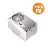 Melchioni Family | Machine à Glacée FROSTY, Sorbetière Turbine a Glace Automatique, en 60 Minutes, Refroidissement Automatiqu