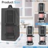 Couvercle résistant à la chaleur, imperméable et anti-poussière pour sorbetière et machine à dessert Ninja Creami NC300EU, Ni