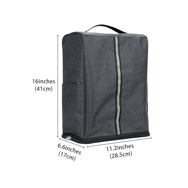 Kingshion Sac de rangement pour machine à crème glacée compatible avec Ninja NC501, NC299AMZ, Ninja NC301, pique-nique famili