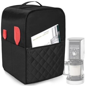 Couvercle de sorbetière - 28 x 27,5 x 43 cm - Pour machine à boissons glacées - Protection contre la poussière - Compatible a