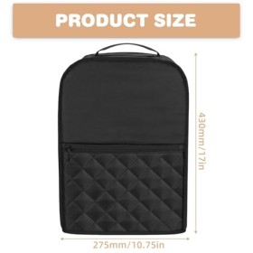 Couvercle de sorbetière - 28 x 27,5 x 43 cm - Pour machine à boissons glacées - Protection contre la poussière - Compatible a