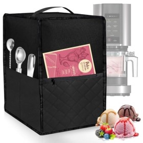 PRITOK Couvercle de sorbetière pour machine à boissons glacées : housse de protection pour machine à glace Ninja Creami NC501