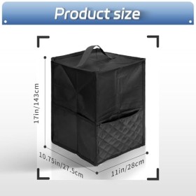 Couvercle de sorbetière Ninja Creami NC501EU, NC301EU, NC299EU, housse de protection étanche pour sorbetière ninja 43 x 28 x 