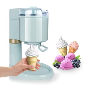 1L Home DIY Kitchen Automatic Mini Fruit Softeismaschine，Softeismaschine, Für Zuhause