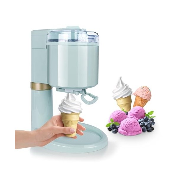 1L Home DIY Kitchen Automatic Mini Fruit Softeismaschine，Softeismaschine, Für Zuhause