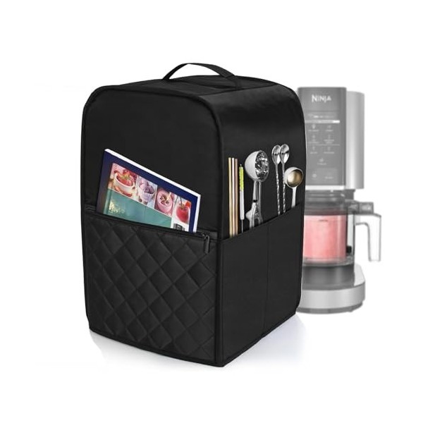 Housse de protection pour sorbetière Ninja Creami NC501EU, NC301EU, NC299EU, Ice Cream Maker Housse de protection anti-poussi
