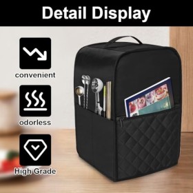 Housse de protection pour sorbetière Ninja Creami NC501EU, NC301EU, NC299EU, Ice Cream Maker Housse de protection anti-poussi