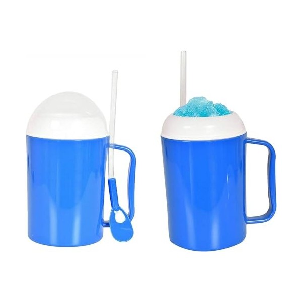 Copper Top - Gobelets à slushie, portables, de taille familiale, réutilisables, non toxiques, pour faire des friandises conge