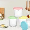 Creami Deluxe Ice Cream Lot de 4 récipients pour machine à crème glacée Ninja sans BPA, passe au lave-vaisselle, compatibles 