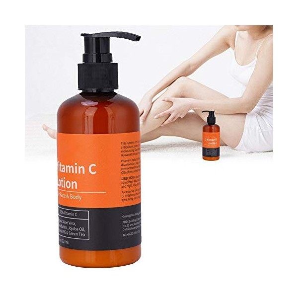 Lotion pour Le Corps hydratante apaisante à la Vitamine, Lotion pour Le Corps hydratante hydratante lissant la crème réparatr