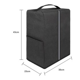 Housse Anti-poussière pour Ninja Creami NC501EU, NC301EU, Couvercle pour Machine à Crème Glacée Sac de Rangement Étanche pour