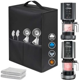 Housse anti-poussière pour machine à crème glacée - Convient pour sorbetière Ninja NC301 CREAMi / NC299AMZ CREAMi / sorbetièr