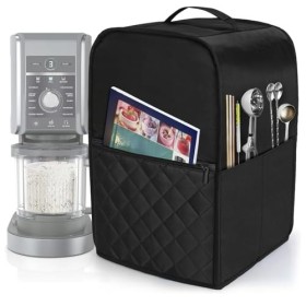 Housse Anti-poussière pour Ninja Creami NC501EU, NC301EU, Couvercle pour Machine à Crème Glacée Sac de Rangement Étanche pour