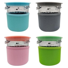 KUCHZUBE Pour Ninja Creami Breeze NC100, NC201 avec housse en néoprène 4 pièces 