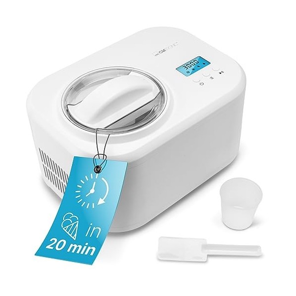 Clatronic ICM 3799 Kompressor-Eismaschine 1L