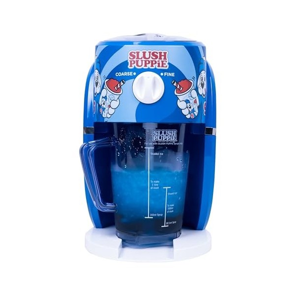 Slush Puppie Snow Cone Machine à glace Slushy Maker Rasoir à glace Permet de préparer jusquà 1 litre de délicieux chiot en q