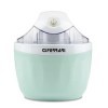 G3 Ferrari G20136 "Vanilla" Sorbetière 1 litre Préparation Glace 30 minutes, Vert Eau