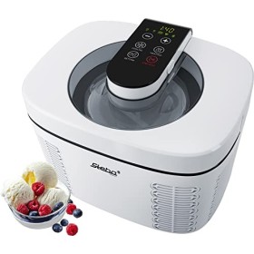 Steba IC 110 Sorbetière entièrement automatique et auto-refroidissante, prête à lemploi sans prérefroidissement, minuterie 1