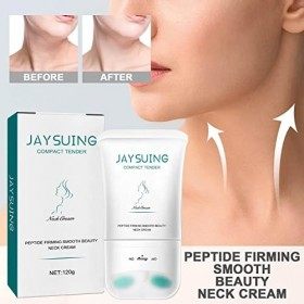 BIOTAT Crème raffermissante pour Le Cou,120 g de crème hydratante à Absorption Rapide pour Massage en Profondeur - Crème raff