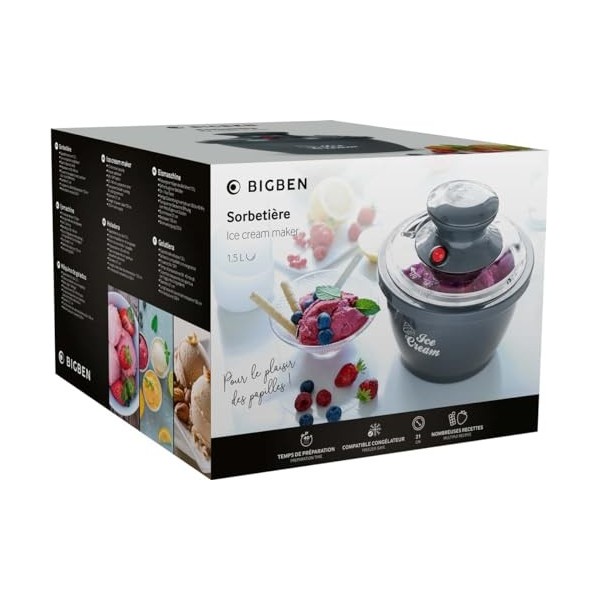 Sorbetière 1.5 litres Bigben Interactive