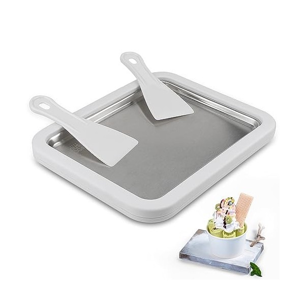 DBREAKS Ice roll plaque, machine à glace roulée, instant ice cream maker, plaque à glace roulée, machine à Yogourt Frit, en a