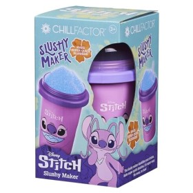 ChillFactor Disney Stitch Slushy Maker – Angel – Gobelet à Presser réutilisable avec Motif de Personnage dange, slushies Fai