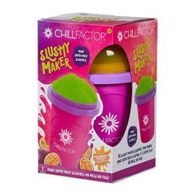 ChillFactor- Machine Moule à Neige fondante pour fête de Fruits de la Passion – Gobelet réutilisable slushies Faits Maison. T
