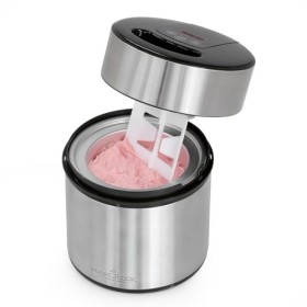Machine à glace et yaourtière ProfiCook® | Glace en 20 min | pour jusquà 1800ml de crème glacée | Machine à glace soft pour 