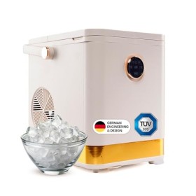 STARKFELD ICE MAKER Machine à glaçons de luxe, 15 kg de glace en 24 heures, autonettoyante et sans germes, réservoir deau de