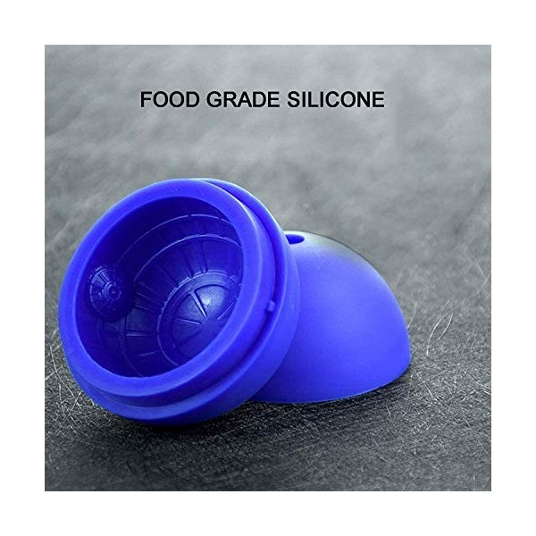 Moules à glaçons ronds pour glaçons sphériques, moules à glaçons en silicone, bac à glaçons sans BPA, boules de glace 2,5 cm 