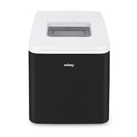 Wëasy Machine à Glaçons KW12, Prêt en 6min, Fonction Autonettoyante, 12kg en 24h, Electrique, Bac Amovible, Silencieuse 1,5L,
