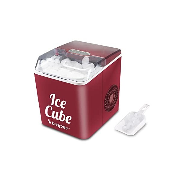 BEPER P102CON550 Machine a Glace 12KG en 24h - Machine a Glacon 1.3L